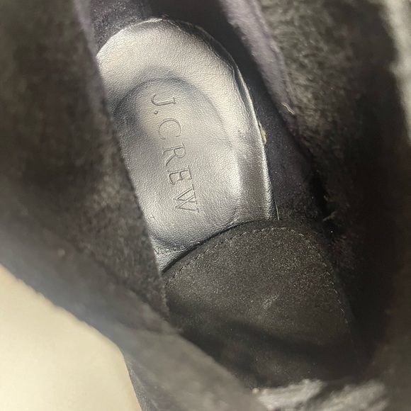 JCrew MacAllister black sauce wedges boots size 8 - Picture 4 of 10